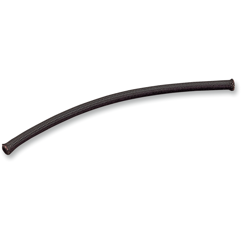 3/8"X 6' BLACK RUBBER BRAIDED HOSE