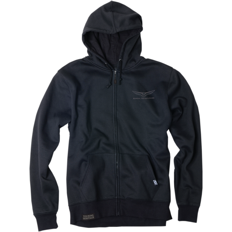 HOODY ZIP GOLDWING BLK XL
