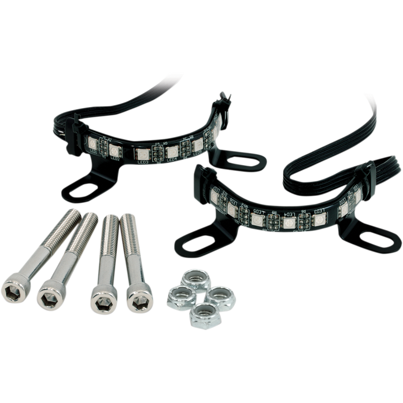 LIGHTS FORK MOUNT 00-16 FLHT (EXC FLHTCUTG)