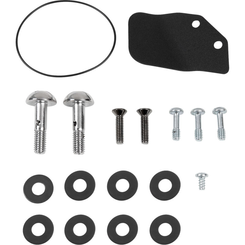 LAVA CHROME STEALTH TEARDROP AIR CLEANER KIT FOR 17-23 M8