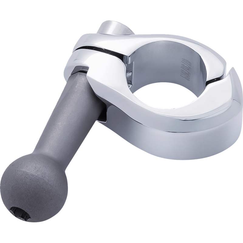 Aluminum Clamp Kit - Ball Mount - 3/4" Handlebars - Chrome