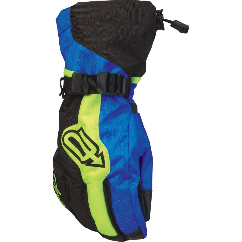 GLOVE WMN PIVOT 8 BLUE/HI-VIZ SM