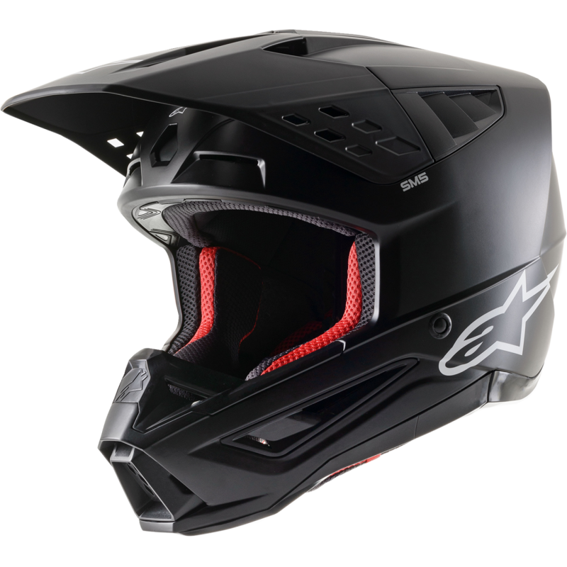 HELMET SM5 SOLID BLACK XS