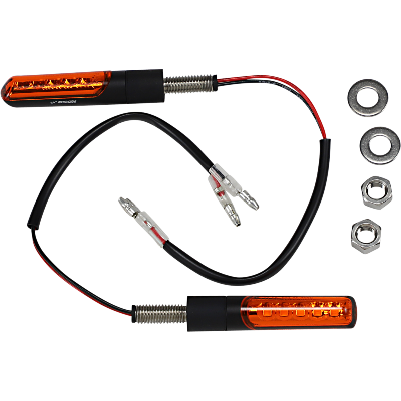 ELECTRO LED INDICATOR LIGHT AMBER LENS