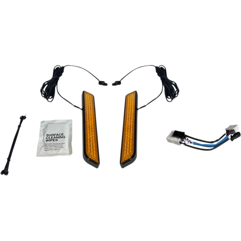 LIGHT LED FORK AMB BLK