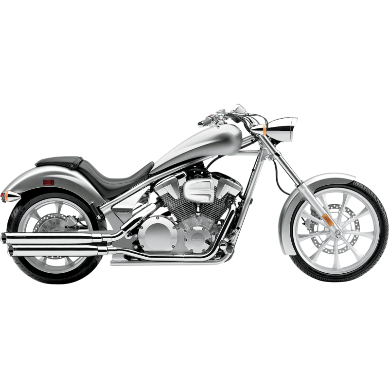 10-16 VT1300CR/S/T/X 3" SO CHROME*2