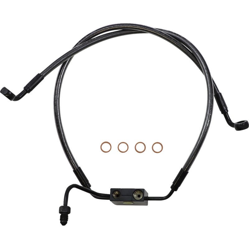 BRAKE LWR LINE ABS FXDF BLK