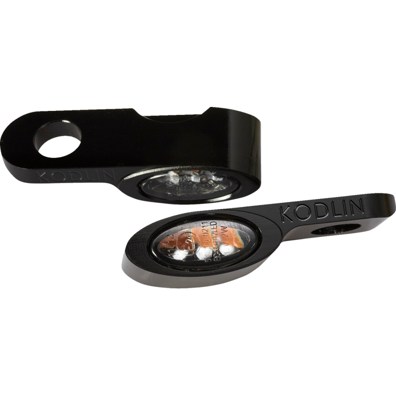 ELYPSE FRONT LED 2-1 TURN SIGNALS UNIVERSAL BLACK