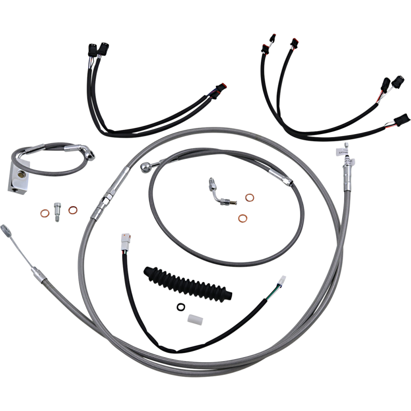 Control Cable Kit - XR - Stainless Steel/Chrome