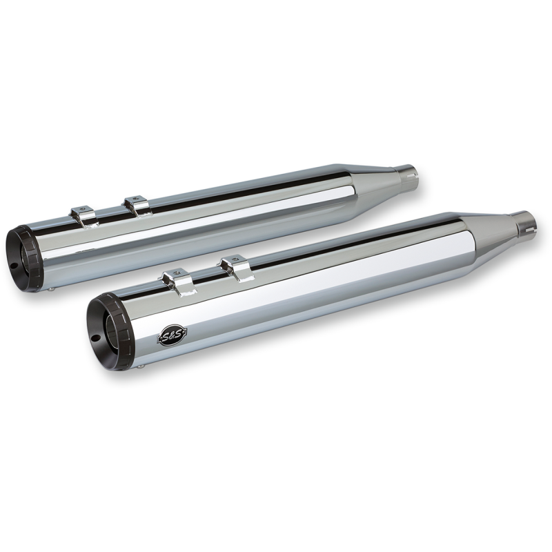 MufflerS,Grand Nati E/Caps,4",Chr 2017-'19 M8 FLHT