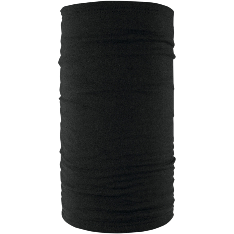 MOTLEY TUBE FLEECE SOLID BLACK