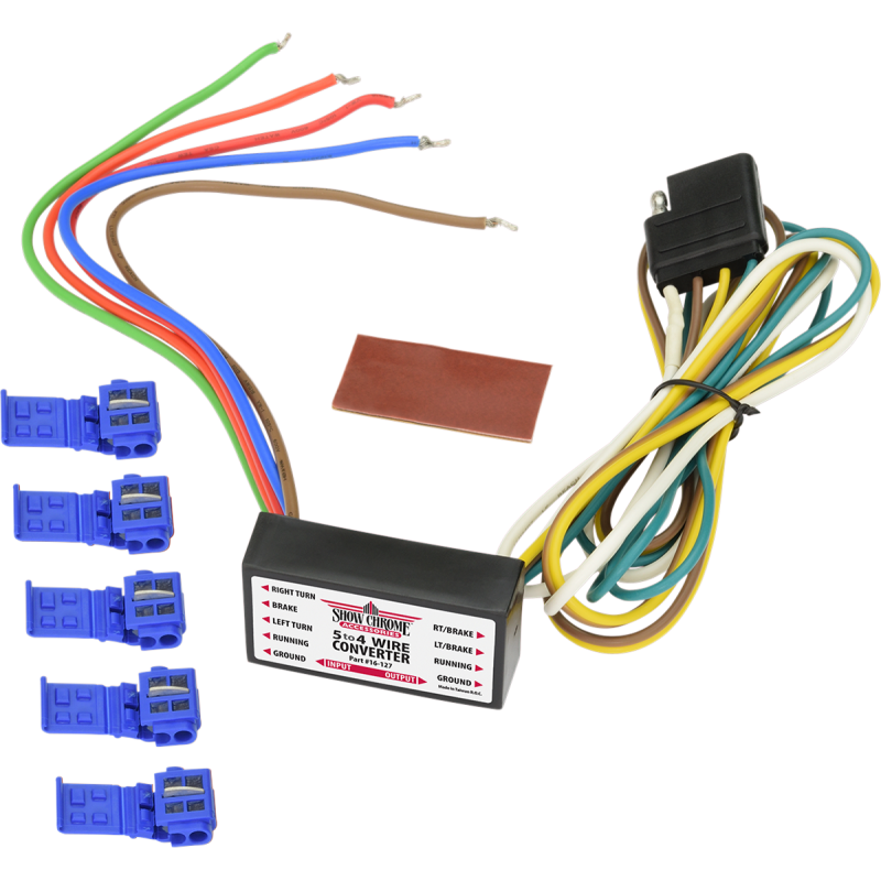 5-TO-4 TRAILER WIRE CONVERTER