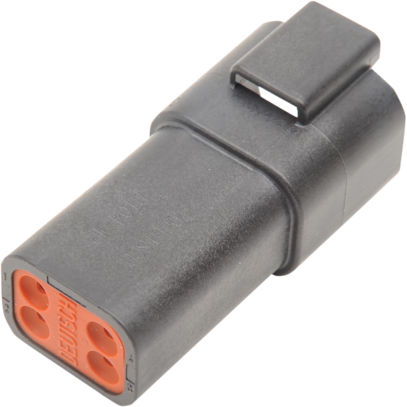 BLACK 4 PIN CONNECTOR EA