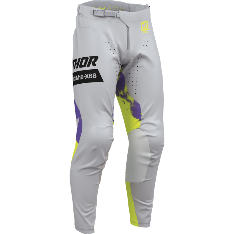 LAUNCHMODE BLEACH PANT GRAY/ACID 28