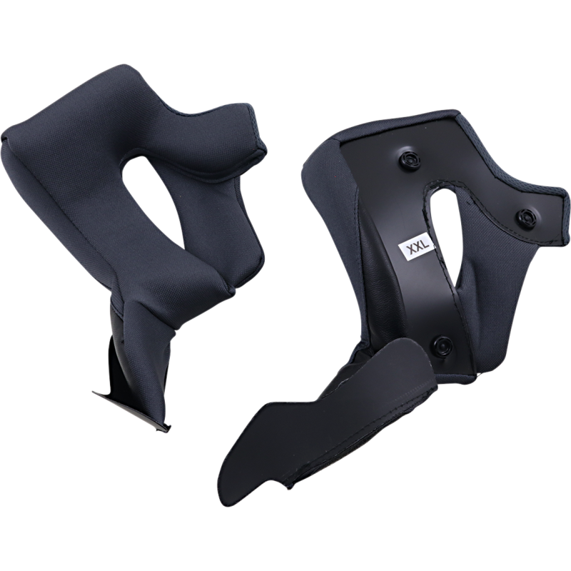 WARRANT CHEEK PADS BLK 2X