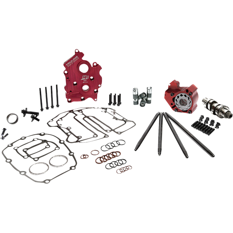 Cam Kit-487 -ChainDrv-Oil Cool-RaceSeriesShrtTrvl Lifters-M8