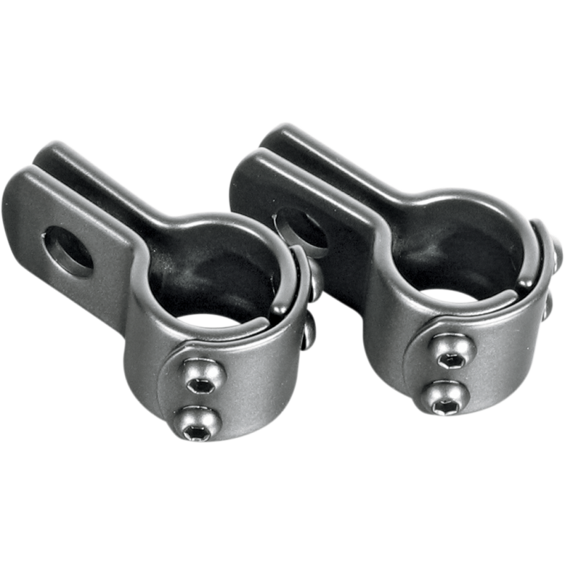 CLAMP 1.25" BLK PEG MOUNT