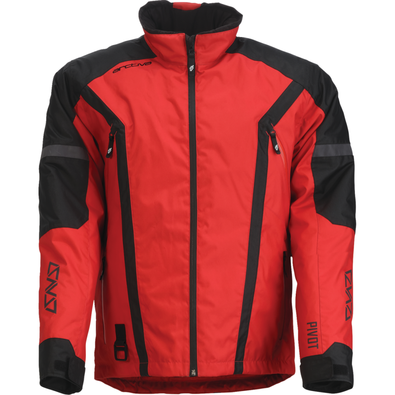 JACKET PIVOT 8 RED/BLACK 3XL
