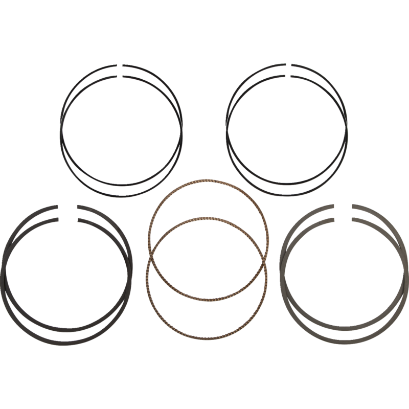 Piston Rings - 107" 3.937 +005 - M8