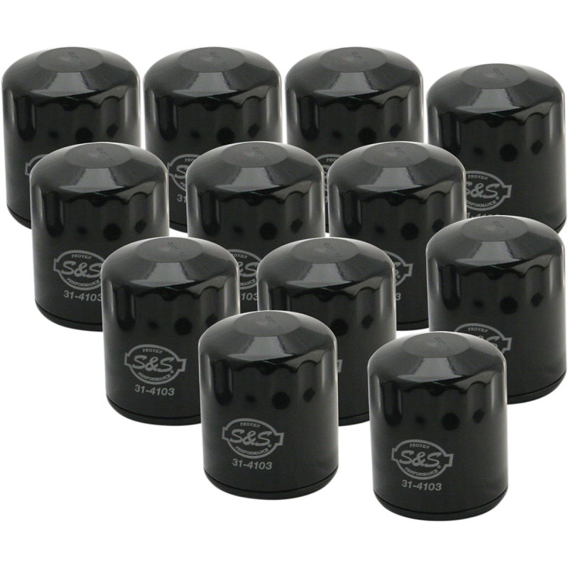 Filter, Oil, 99-17 TC/17-UP MIL8 OIL FILTER BLK 12PK