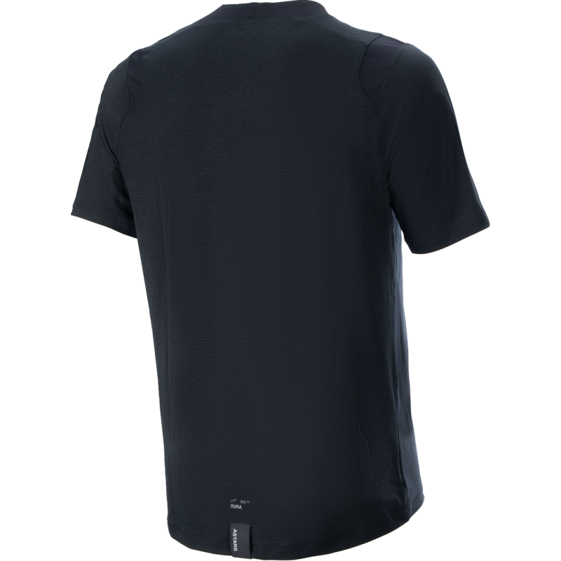 A-DURA DRI WOOL SS JERSEY - XL - BLACK