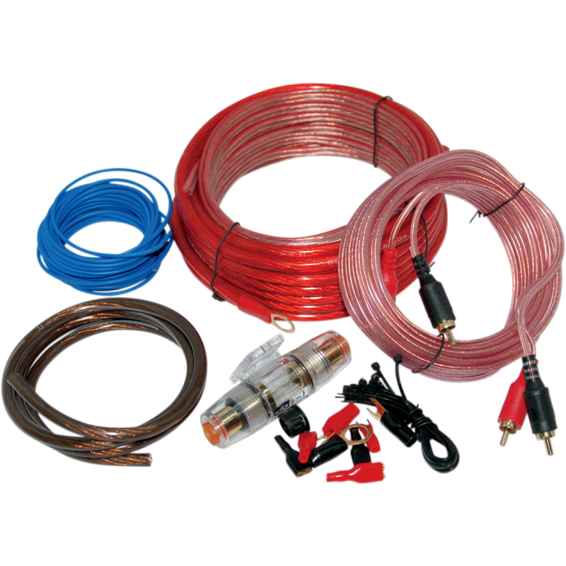 AMP INSTASLL KIT W/8GAUGE WIRE