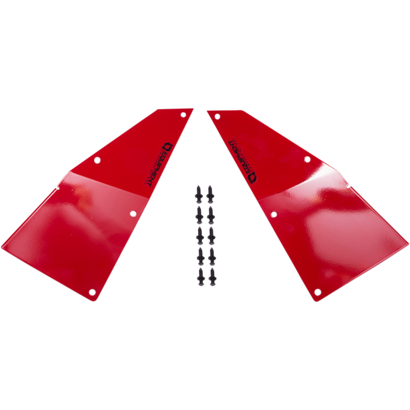 IQ RADIATOR SCOOPS-18-POLARIS-RZR RS1-RED