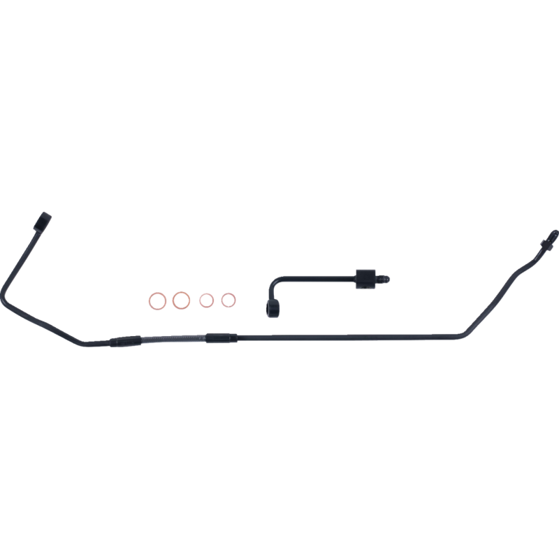Brake Line Kit - MC to HCU - Rear - Black Pearl