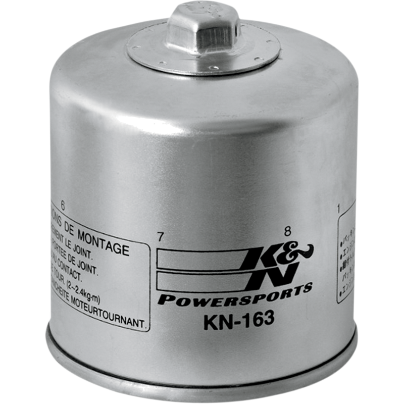 KN-163 HIGH PERFORMANCE OIL FILTER K&N