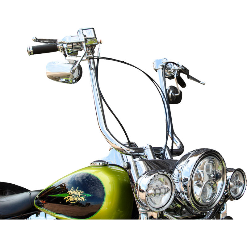 HANDLEBAR KLIP FLHR CHR