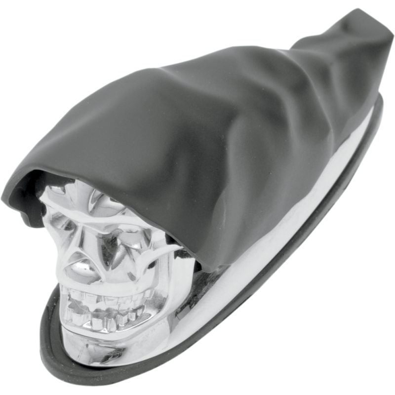 SHROUDED SKULL FENDER ORNAMENT
