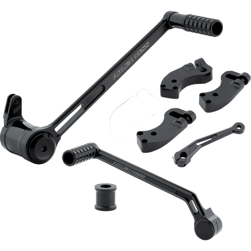 3 Inch Extended Foot Control Kit - Black