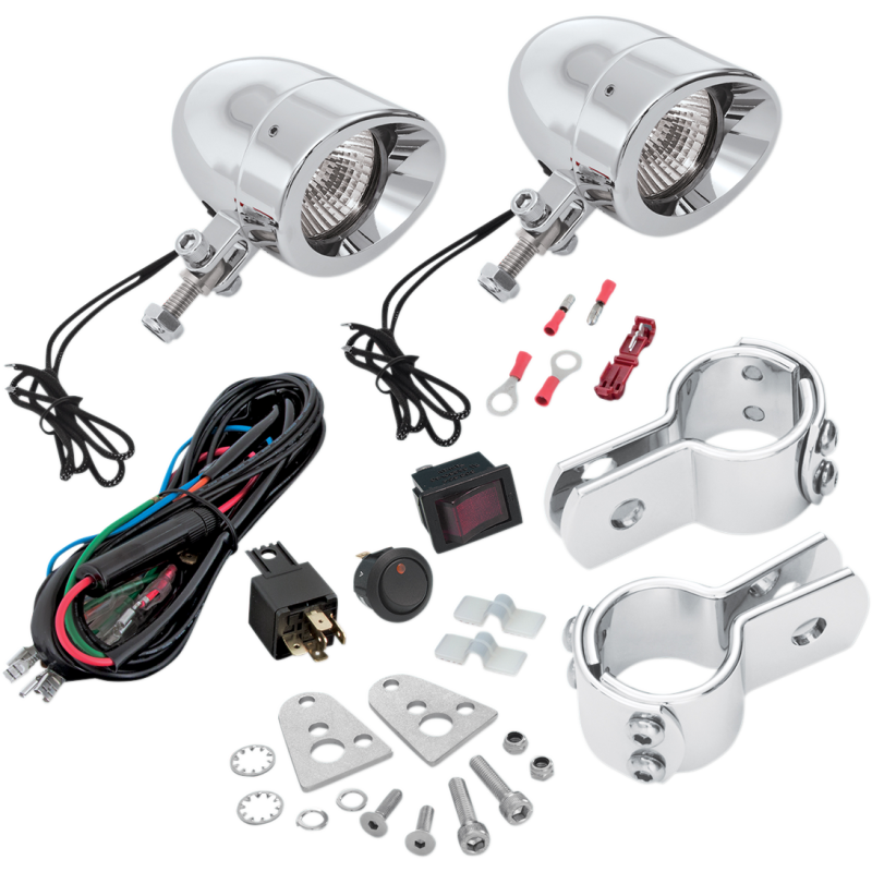 1 1/4" HWY BAR MINI HALOGEN  KIT
