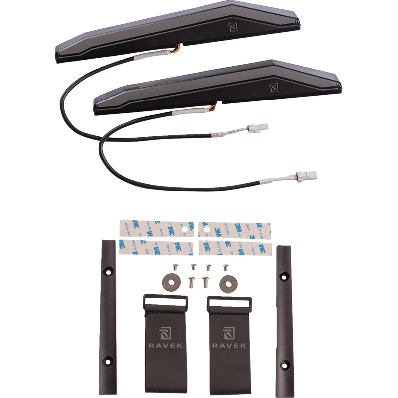 LIGHTS RED RUNNING AND BRAKE RAVEK APEX POLARIS RZ