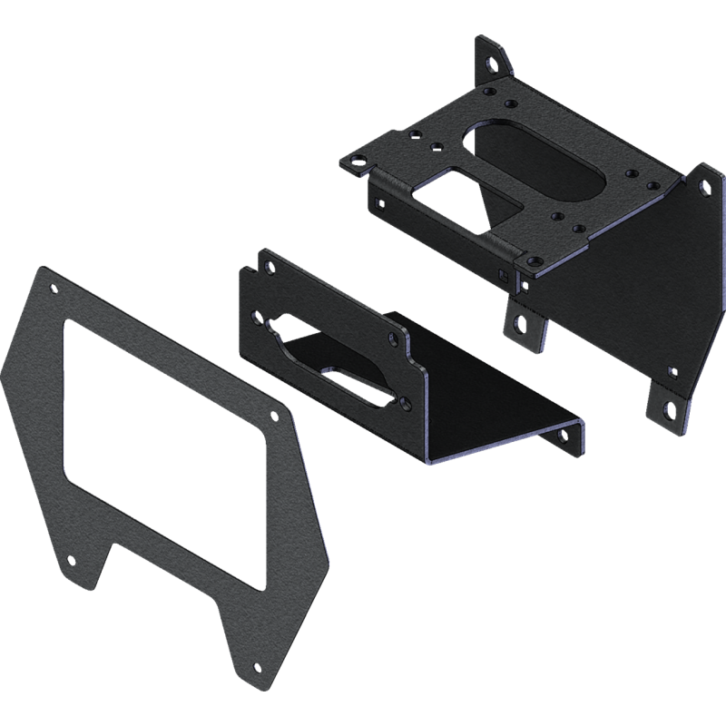 WINCH MOUNT - POLARIS