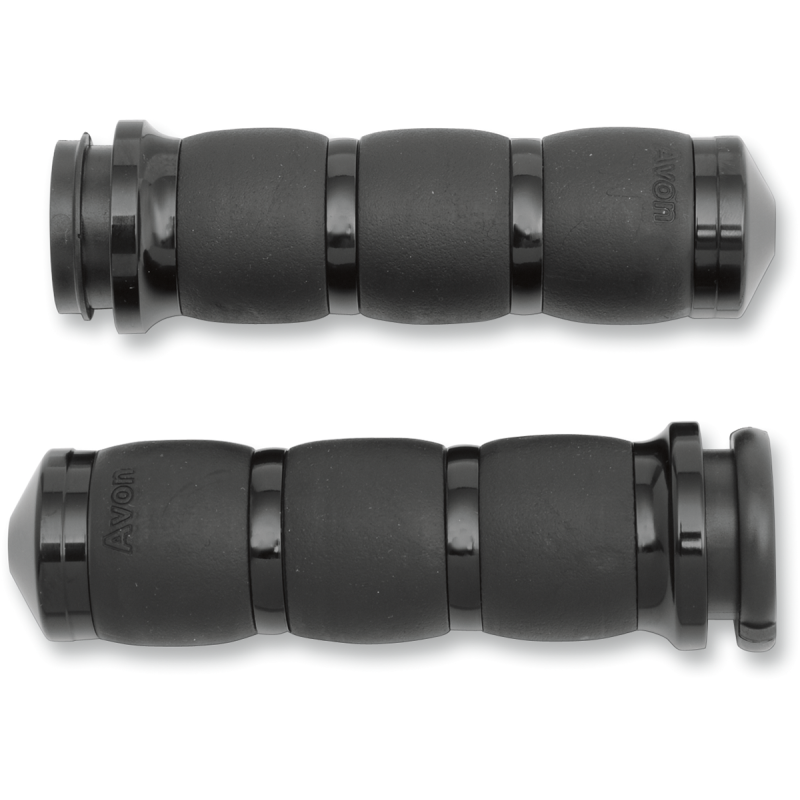 08-19 FLHT VELVET GRIPS BLK TBW