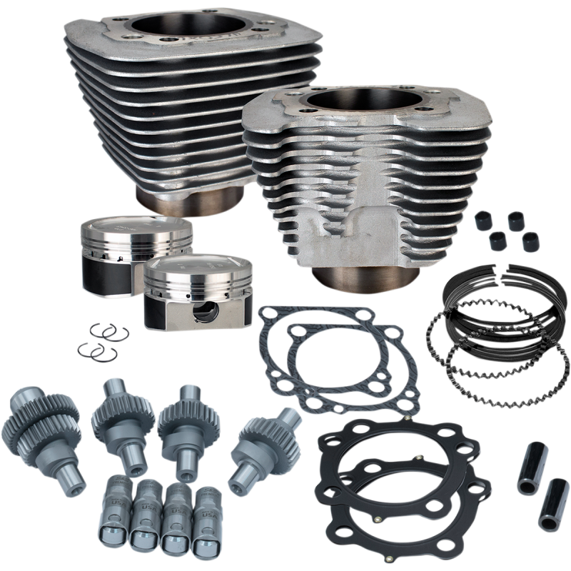 Hooligan Kit,1200cc To 1250cc,Black,00-'19 XL 883