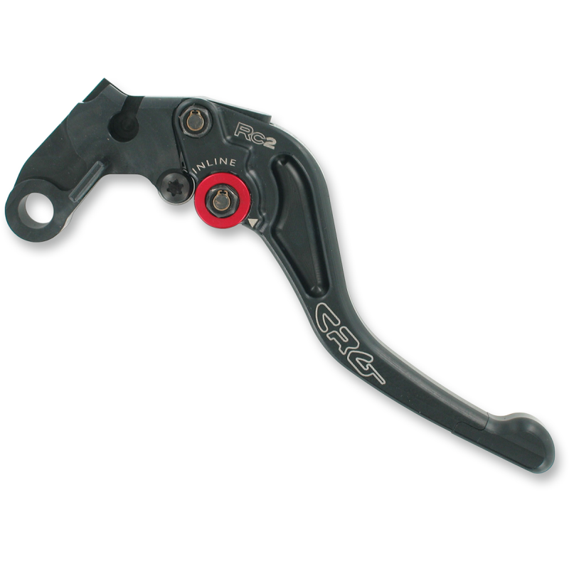 CLUTCH LEVER RC2 SHORT BLACK