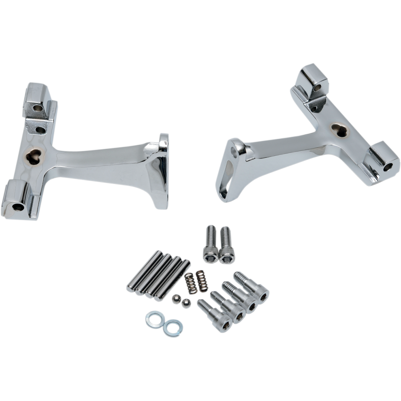 93-19 FLHT STD PASS FL/BOARD MOUNTS CHR