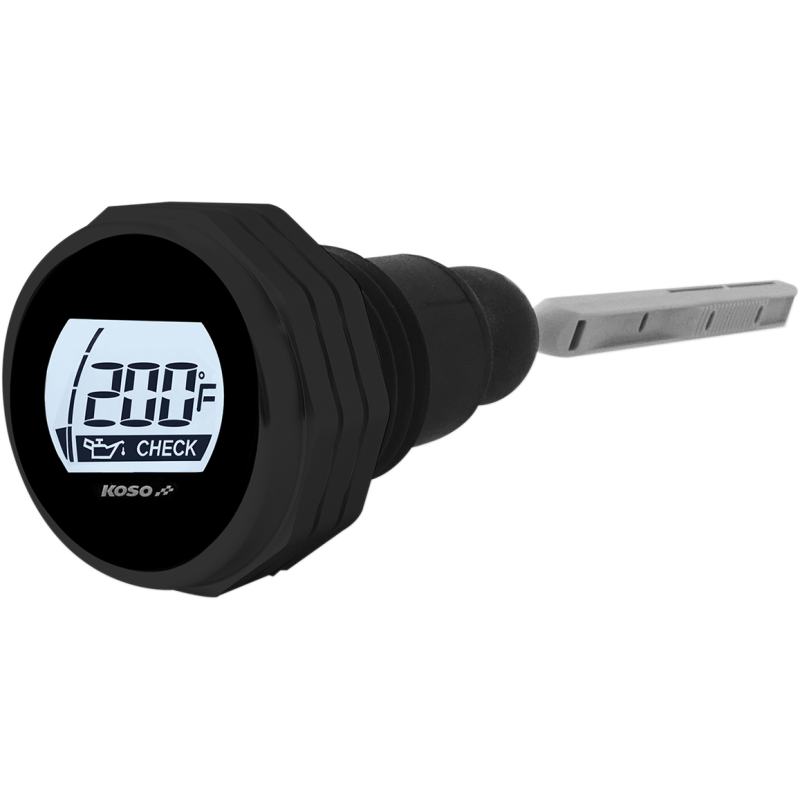 OIL TEMP DIPSTICK HD BLK