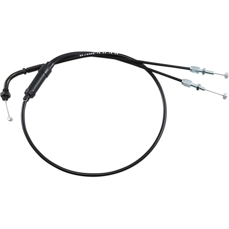 THROTTLE CABLE BLACK VINYL
