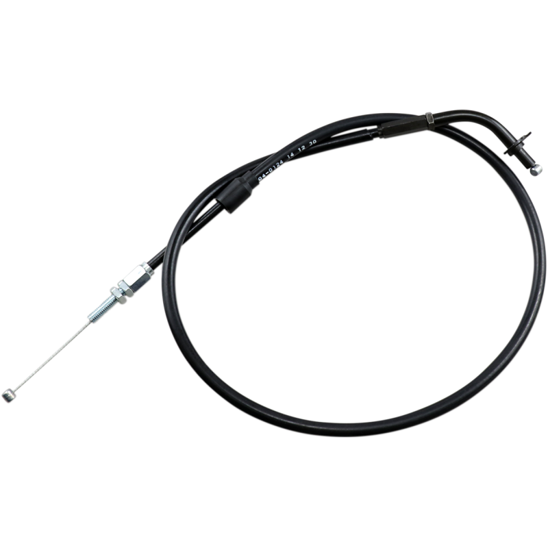 THROTTLE CABLE BLACK VINYL