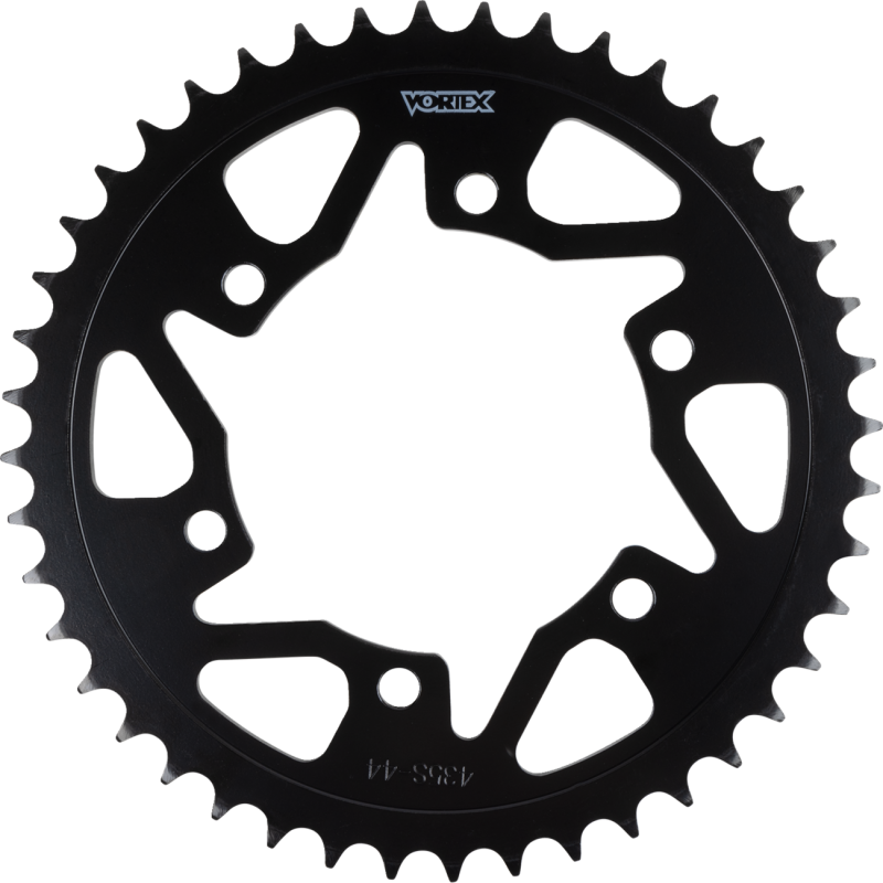 SPROCKET VORTEX STEEL REAR 520-44 TOOTH BLK