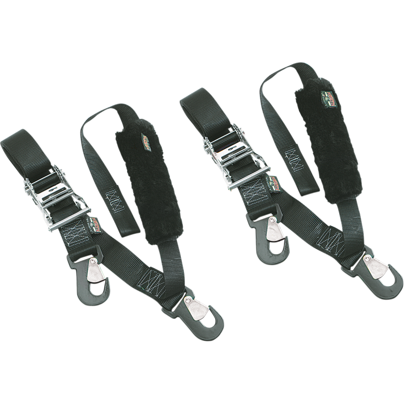 BIG DADDY 2" TIE DOWNS W/ S/HOOKS/S/TIES
