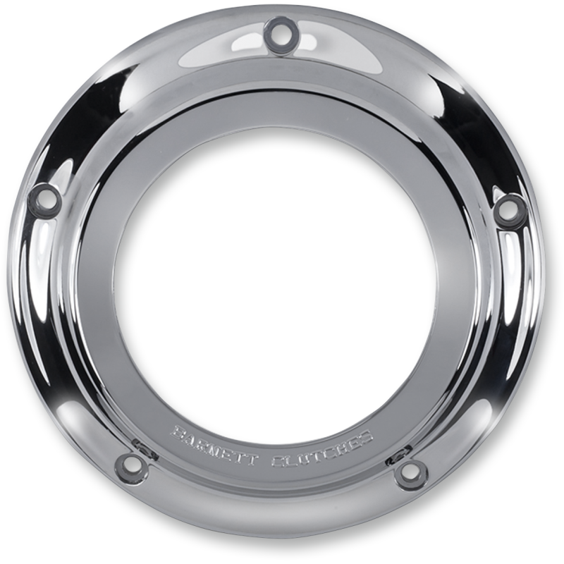CLEAR DERBY COVER CHROME