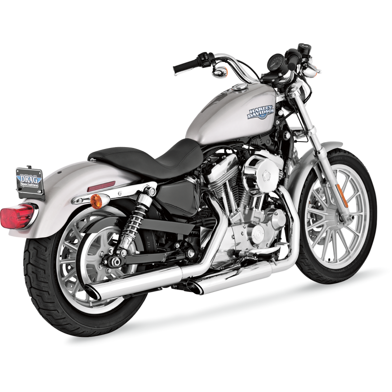 04-13 XL TW/SLASH RND 3" SO CHROME*2