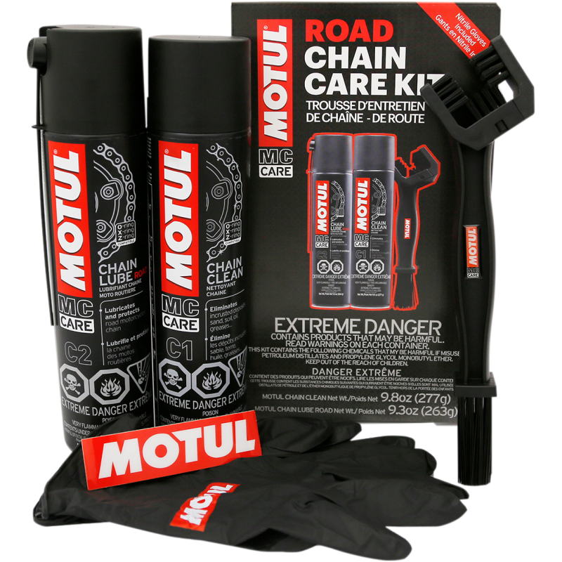 USA-MOTUL ROAD CHAIN CARE KIT