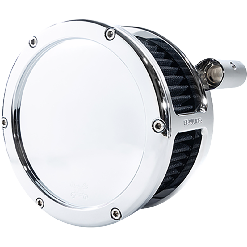 AIR CLEANER BA SOLID COVER CHROME/BLACK 93-99 EVO BT