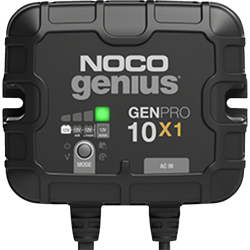 1-Bank 10A Onboard Battery Charger