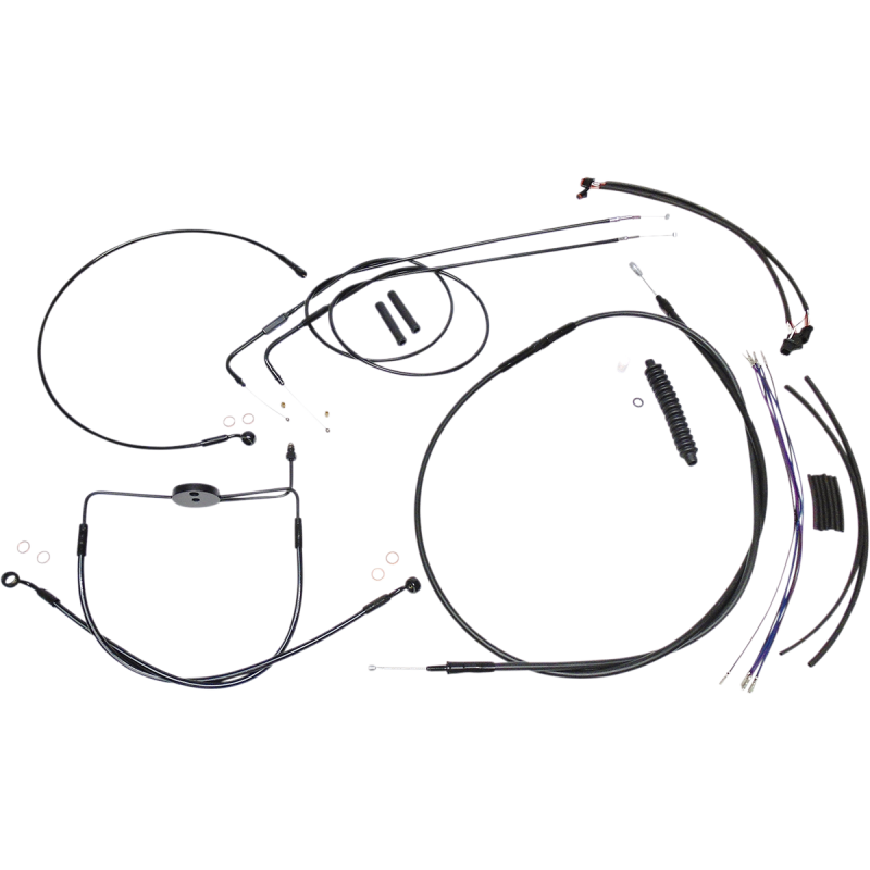 Control Cable Kit - XR - Black